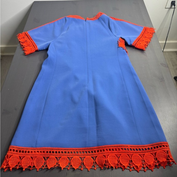 Tory Burch Marissa Lace Trim Crochet Dress - Picture 9 of 9